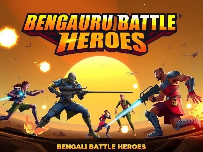 Bengaluru Battle Heroes official artwork Bengaluru Battle Heroes game cover art